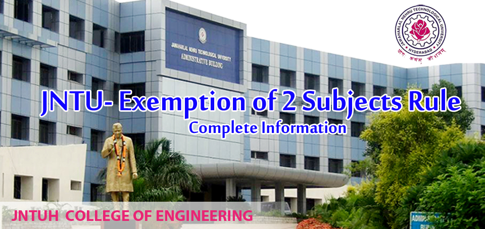 Detailed Information Exemption Skipping of 2 Subjects Rule in