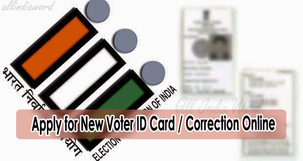 to how online id apply in telangana voter Card Online To How for Apply ID New Voter Correction and